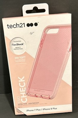 Tech21 Evo Check FlexShock Case for iPhone 8 Plus, iPhone 7 Plus - Light