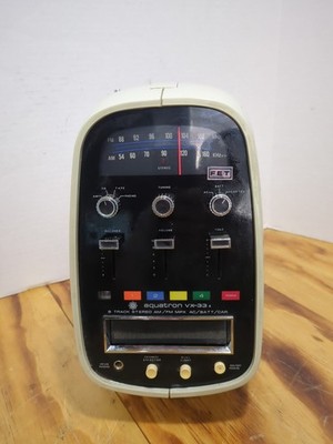 TESTED Brother Aquatron Vx33c Portable 8Track AM/FM PLAYER. 1970's Read!!