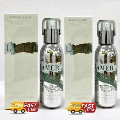2 PACK LA MER Blanc De La Mer Brilliance Brightening Essence 30ml (1oz) | Luxury