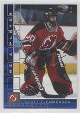 2001-02 ITG Be A Player Memorabilia Sapphire 67/100 Scott Clemmensen #374 1k9