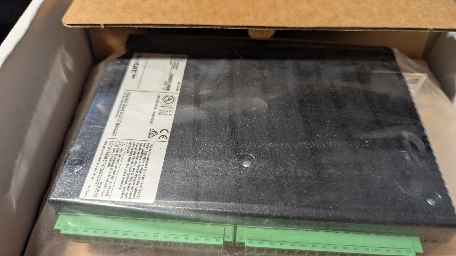 SCHWEITZER ENGINEERING AXION SEL-2244-2 DIGITAL INPUT MODULE FOR SEL-2240 2022