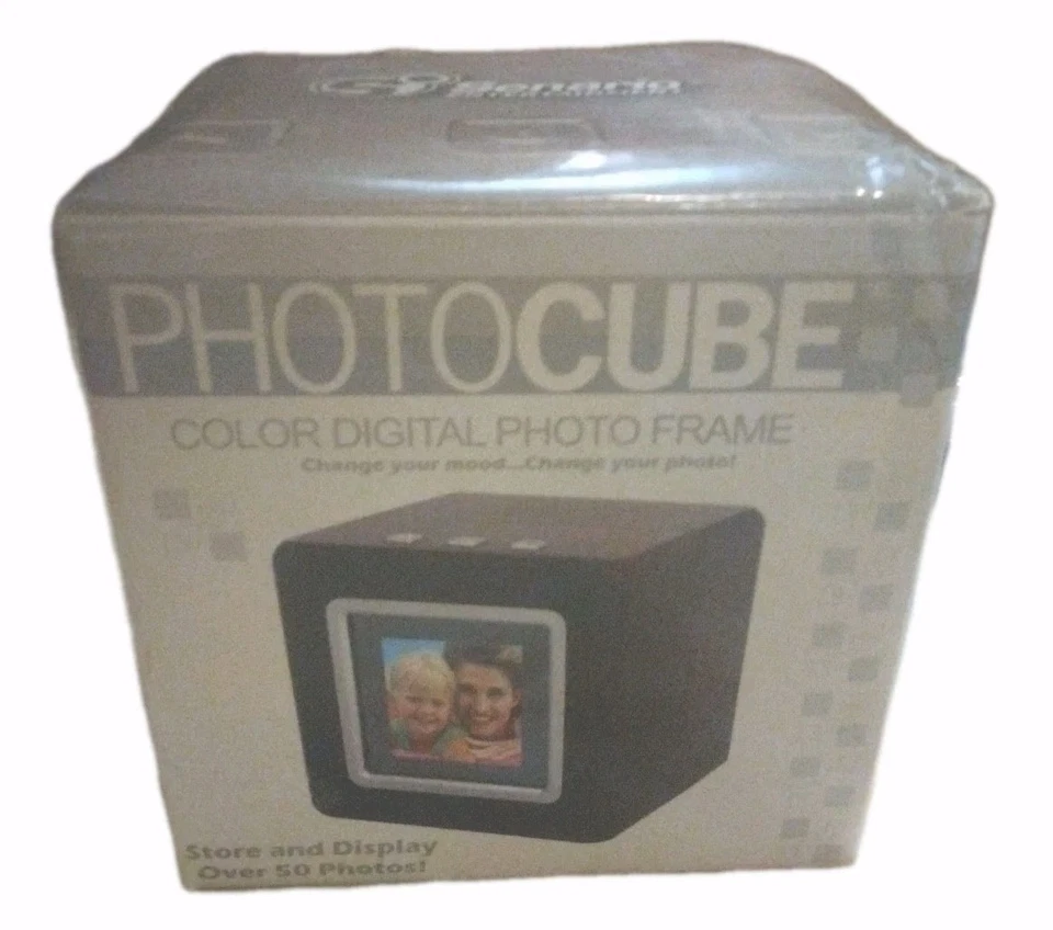 2007 Senario Entertainment Photo Cube Color Digital Photo Frame NIB  - Image 3 of 4