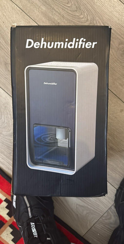 Dehumidifier in White & Black Colour