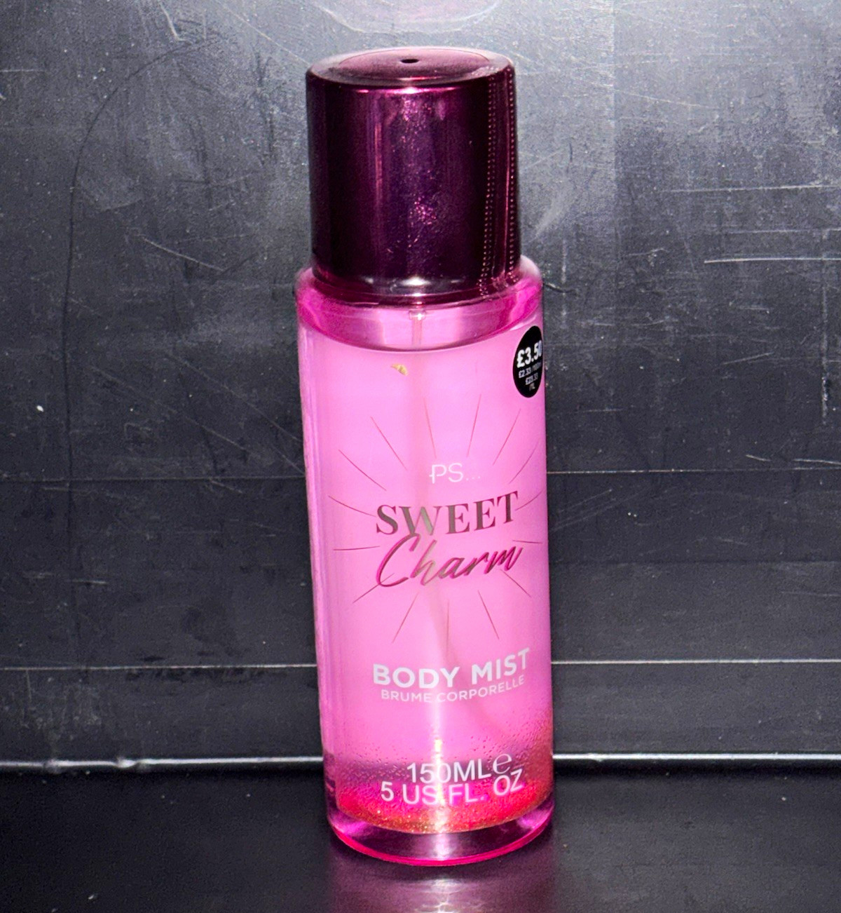 PS... Sweet Charm Body Mist Spray Vegan 150ml/5 US fl oz