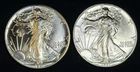Lot Of 2 1987 American Silver Eagles .999 Fine Coins 2 Oz Total, No Reserve #424