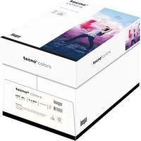 Inapa Farbiges Druckerpapier Papier Tecno Colors 160G/M² A4 1250 Blatt Naturweiß