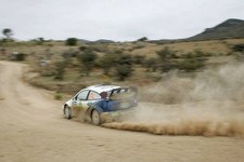 WRC Rally Mexico 2005 Roman Kresta Ford action Motor Racing Old Photo 2