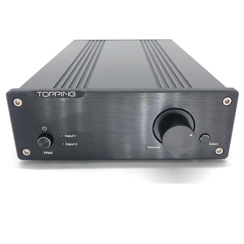 Topping TP60 Schwarz - Stereo-Vollverstärker | Aussteller, sehr gut, ohne OVP - Bild 2 von 3