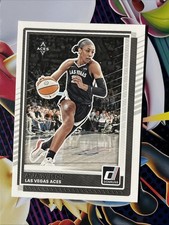 A'ja Wilson #82 Holo 2025 Donruss WNBA Las Vegas Aces