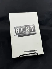RENT Original May 1998 Playbill Shaftesbury Theatre London Vintage Good Cond