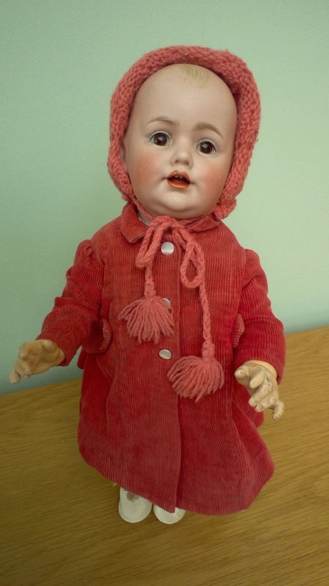 Poupée KESTNER 38 Cm – Reproduction Française, Tête Biscuit Porcelaine