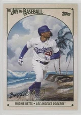 2023 Topps X Bob Ross The Joy of Baseball Mookie Betts #24