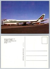 Cartolina Continental Alitalia Cargo Boeing