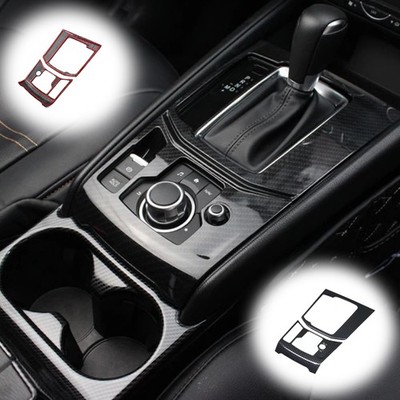 Car Accessories Fit CX-5 2017-2024 Interior Gear Shift Box Panel Cover Trim