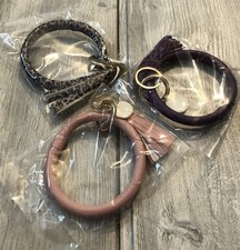 Keychain Bracelet Lot X3 Multipurpose Pink  Purple S1D24