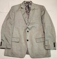 IZOD Gray Men  s Sport Coat Blazer 44R
