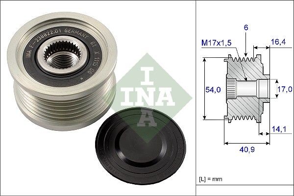Für INA 535 0112 10 Alternator Freewheel Clutch