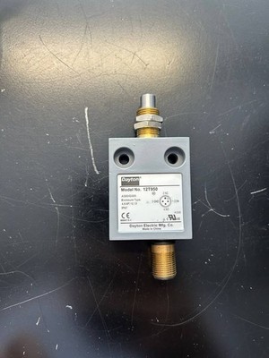 DAYTON Plunger General Purpose Limit Switch; Location: Top, 12T950 (HH)
