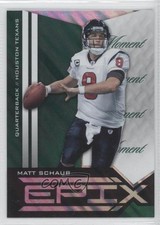 2010 Panini Epix Epix Moment Emerald Matt Schaub #79 0w8