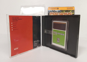 Psychosis (TurboGrafx-16, 1990) CIB Complete In Box,  *BOX DMG/CONDITION*
