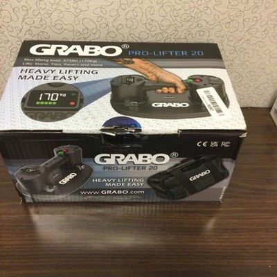 Grabo Pro Lifter 20 Electric Vacuum Suction Cup Lifter W/ Digital Display