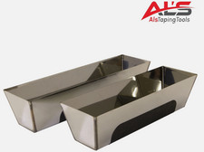 Advance Equipment Advance Heli-arc Round Bottom Mud Pan with Grip set 12"and 14"