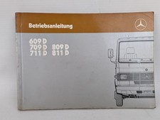 Mercedes-Benz T2 609 709 809 711 811 D Betriebsanleitung 12/1985