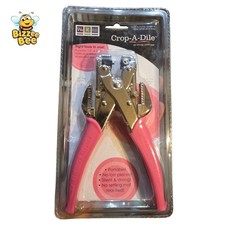 Crop-A-Dile We R Memory Keepers Hole Puncher Eyelet  Snap Setter All In One