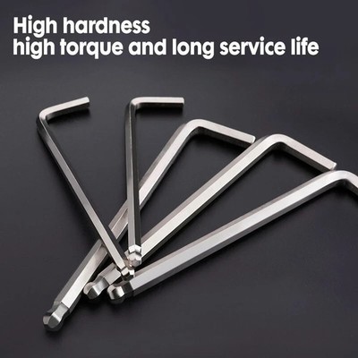 Hex Allen Wrenches Set 36PCS, SAE & Metric Hex Key Set Torx Star