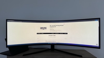 Samsung Odyssey Neo G9 (LS49AG950NUXEN)   Mini-LED, HDR2000, 240Hz   Topmodell