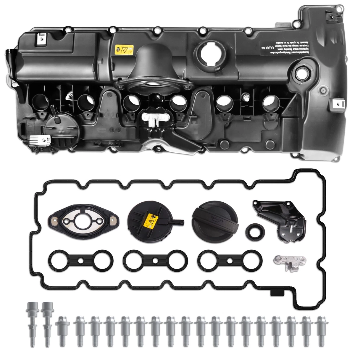 Valve Cover w/ Gasket & Bolts For BMW E70 E82 E90 X5 128i 328i 