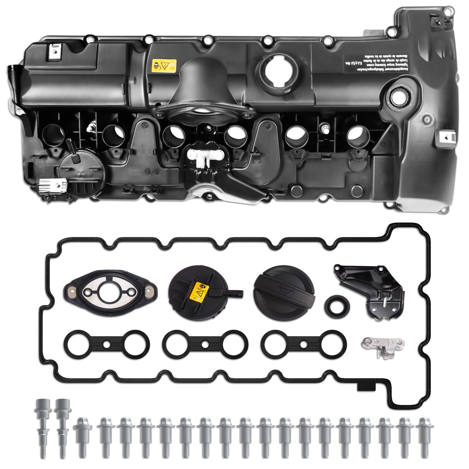 Valve Cover w/ Gasket & Bolts For BMW E70 E82 E90 X5 128i 328i 