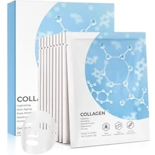 Melivs Collagen Face Mask Hydrating, Hydrating & Soothing Facial Mask