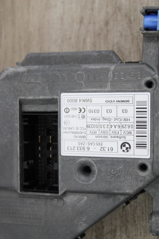 02-2008 BMW E65 E66 745I 745LI N62 ENCENDIDO ECU DME MÓDULO DE CONTROL DEL MOTOR ME9.2 Foto 3 de 4