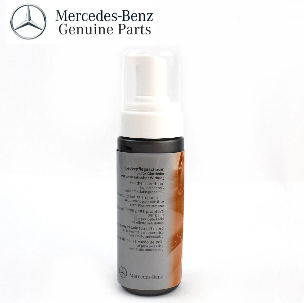 Genuine Mercedes Leather Care Foam Cleaner Antistatic  