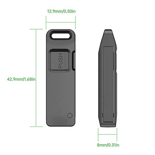 1 PCS Multi-function Card Slot Storage Box TF SIM Card Ejector Storage Slot - Zdjęcie 4 z 11