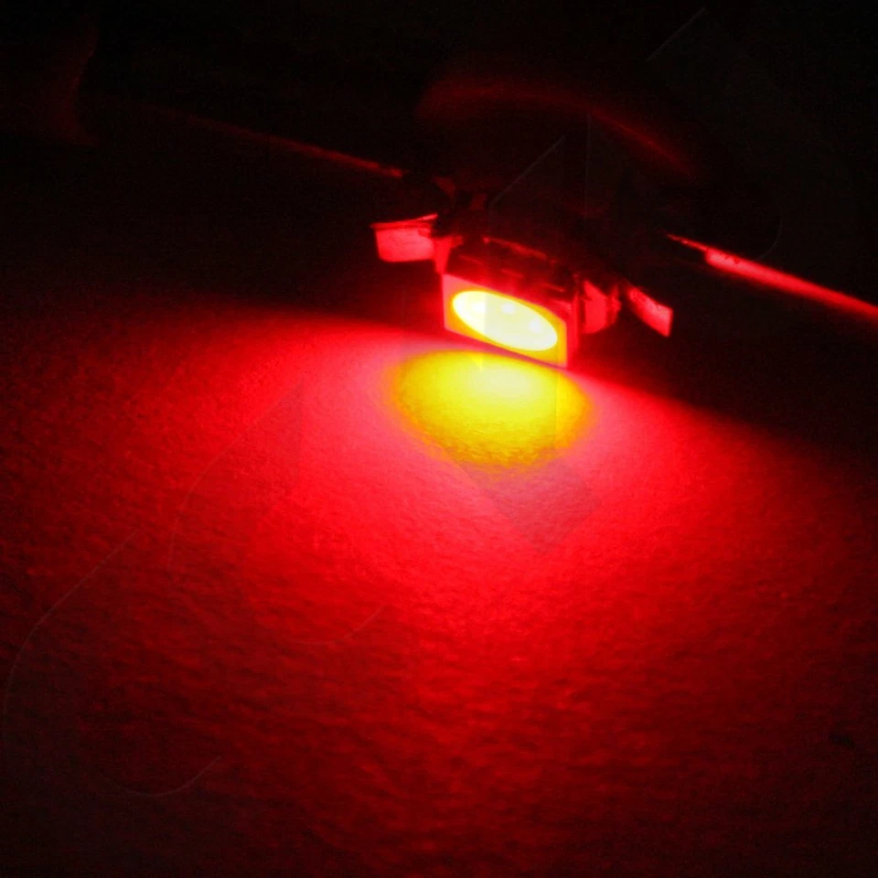 20Pcs Red B8.5D 5050 SMD LED Bulbs Dash Indicator Cluster Light For Porsche/BMW - Image 4 of 4