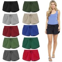 Womens Summer Holiday Shorts Ladies Jersey cotton Hotpants beach hot pant  lot