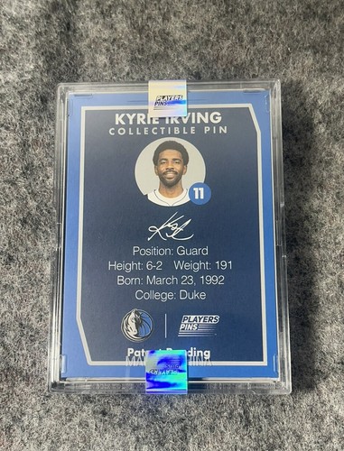 Kyrie Irving Dallas Mavericks Limited Edition Collectible Pin - Picture 2 of 2