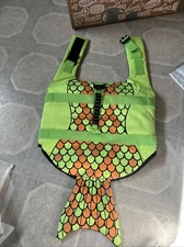 Dog Life Jacket Ripstop Shark Dog Safety Vest Adjustable Preserver