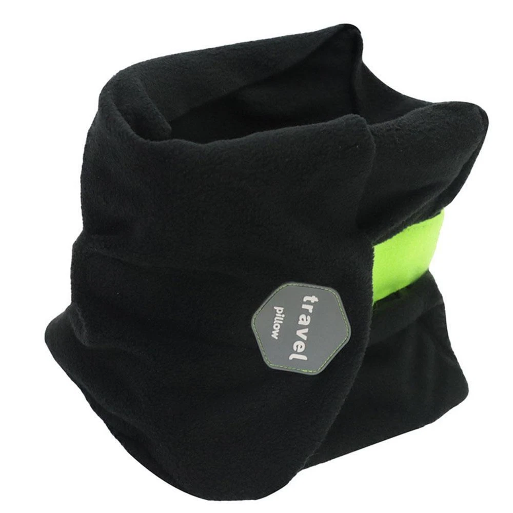 Memory Foam Travel Pillow for Neck Support – Soft Head Rest for Car & Plane