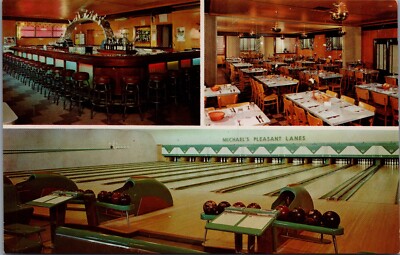 1960s Michael's Pleasant Inn Point Pleasant New Jersey Vintage Postcard #2621