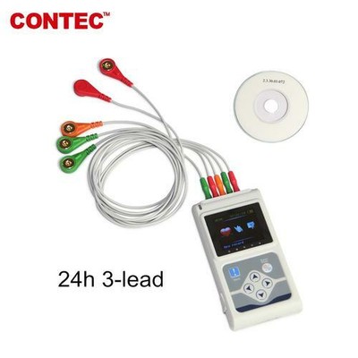 Dynamic ECG Systems Digital 3-lead 24-hour Analyzer Recorder System TLC5007