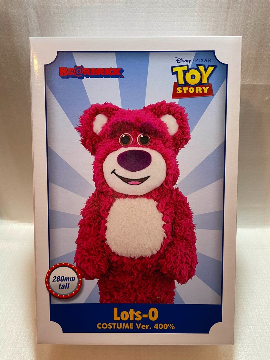 TOY story figure BE@RBRICK Lots O COSTUME Ver 400% rare bear TOY story figure BE@RBRICK Lots O COSTUME Ver 400% rare bear