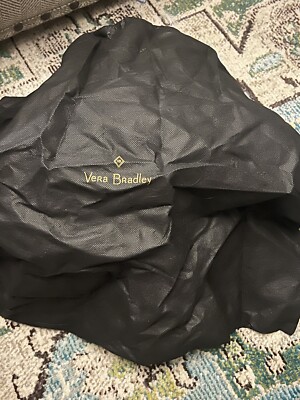Vera Bradley Big Sky Backpack in Leather Black Vera Bradley Big Sky Backpack in Leather Black | eBay main image 3