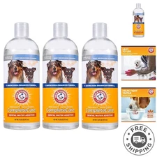 Complete Care Fresh Dental Water Additive for Dogs, 16 Fl Oz - 3 Pack - Flavo...
