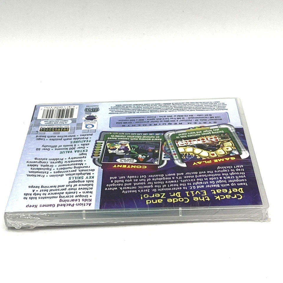 Math Blaster CD-ROM For Windows Ages 7-9 Sealed - Image 4 of 4