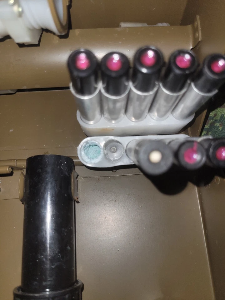 Kit de reconocimiento químico soviético vintage VPKhR (ВПХР) Foto 2 de 4