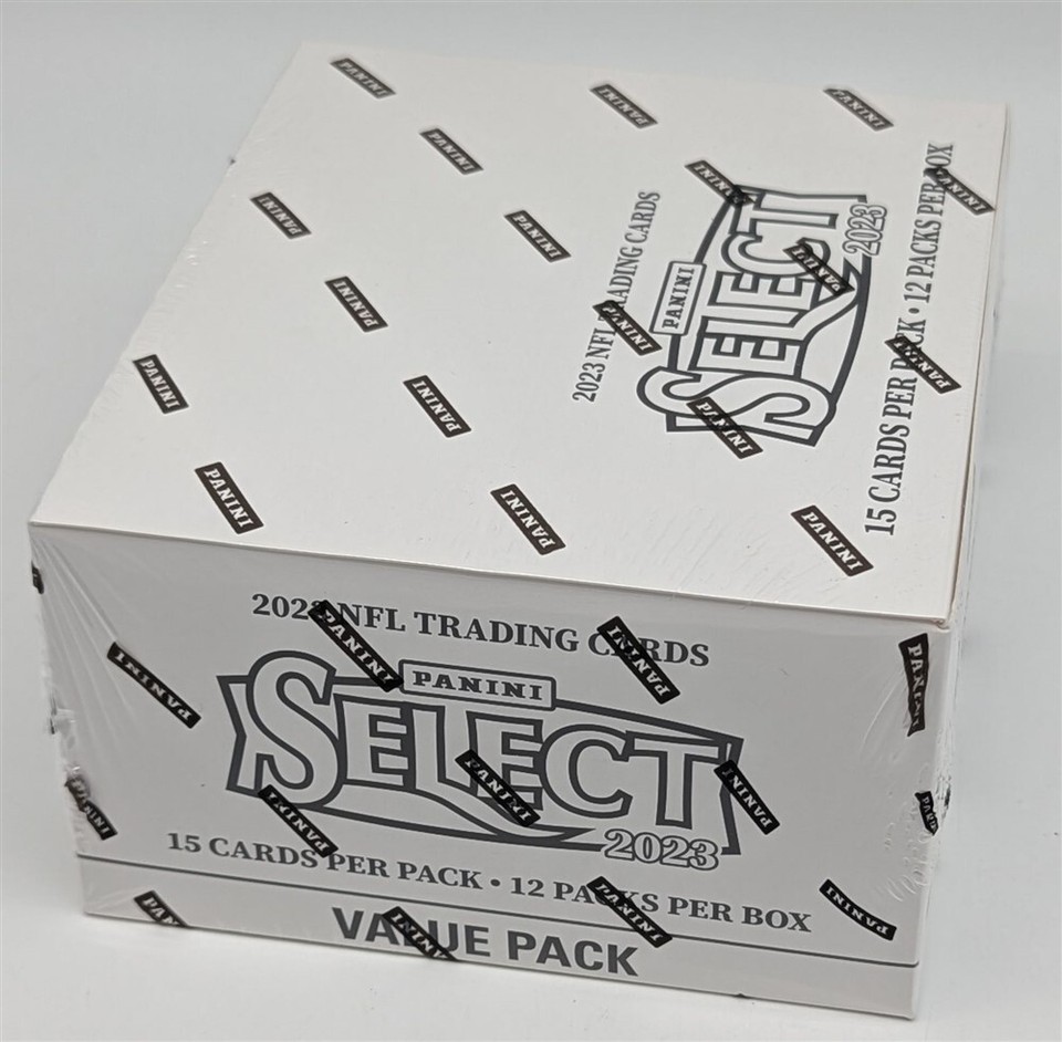 Factory Sealed Fat Pack Cello Box 2023 Panini Select NFL Football