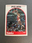1989 NBA Hoops #115 Spud Webb - Hawks -